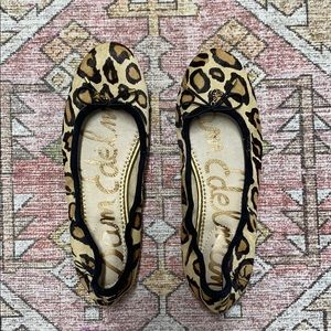 Sam Edelman Leopard Felicia flats size 8.5
